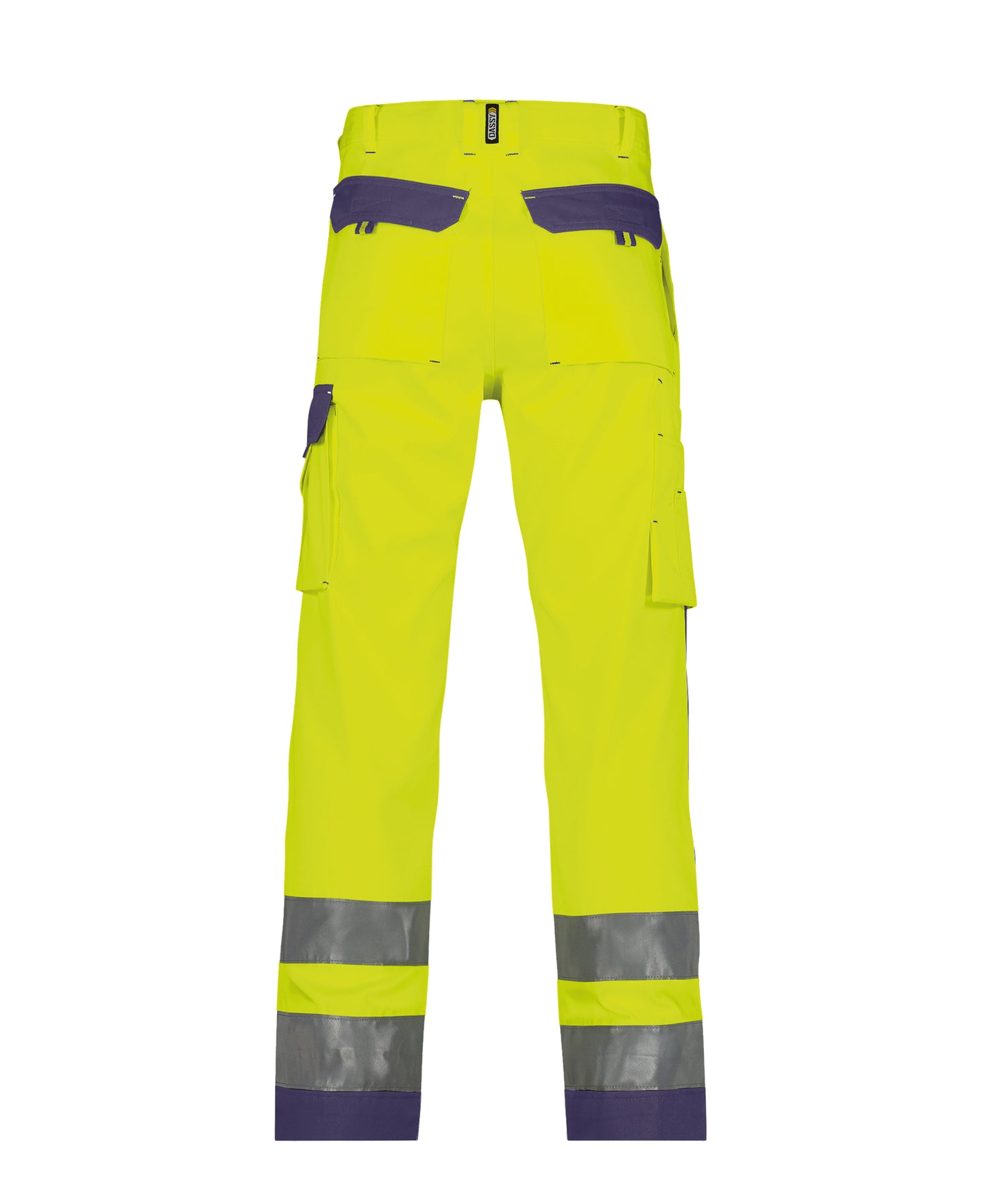 DASSY Buffalo Warnschutzhose mit Kniepolstertaschen Herren – 245 g/m²