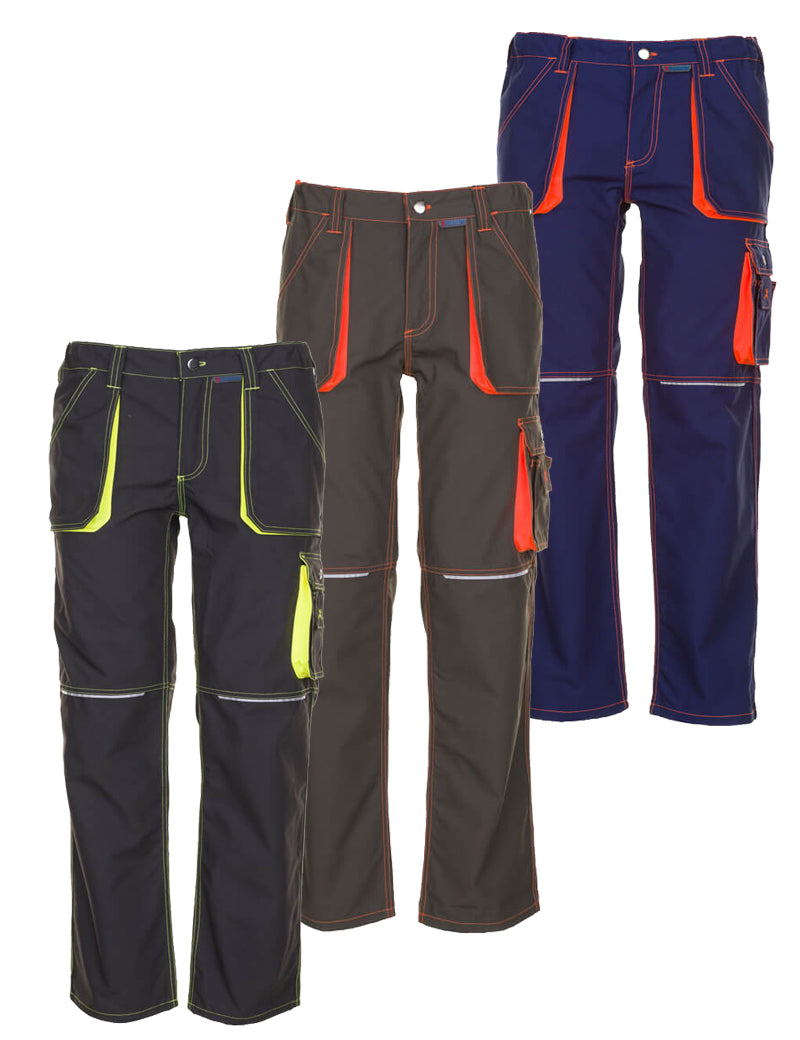 Planam Arbeitshose Basalt Neon - Arbeitsklamotte