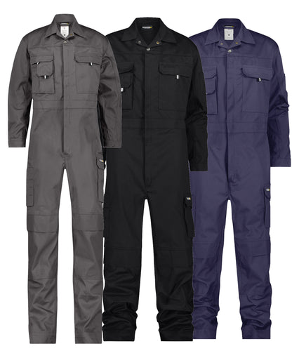 DASSY Nimes Arbeitsoverall mit Kniepolstertaschen Herren – 320 g/m²