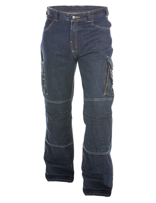 DASSY Knoxville Arbeitsjeans mit Kniepolstertaschen Herren - 390 g/m² - Arbeitsklamotte