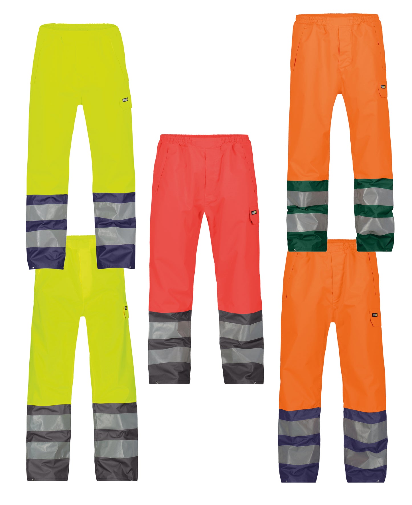 DASSY Sola Warnschutz Regenhose Herren – 200 g/m²