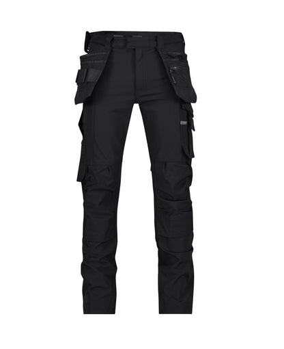 DASSY Matrix Stretch-Arbeitshose mit Holster- und Kniepolstertaschen Herren – 210 g/m² - Arbeitsklamotte