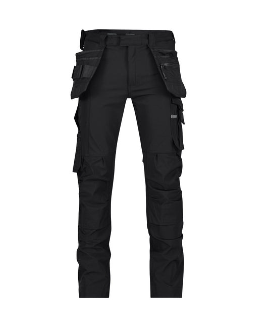 DASSY Matrix Stretch-Arbeitshose mit Holster- und Kniepolstertaschen Herren – 210 g/m² - Arbeitsklamotte