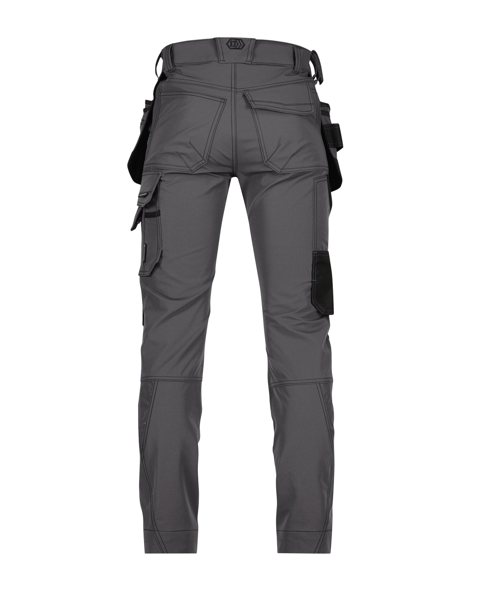 DASSY Matrix Stretch-Arbeitshose mit Holster- und Kniepolstertaschen Herren – 210 g/m² - Arbeitsklamotte