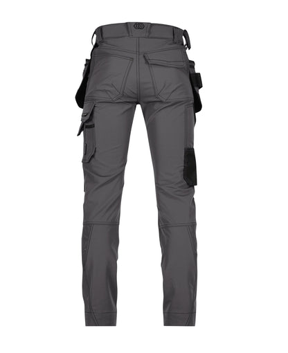 DASSY Matrix Stretch-Arbeitshose mit Holster- und Kniepolstertaschen Herren – 210 g/m² - Arbeitsklamotte