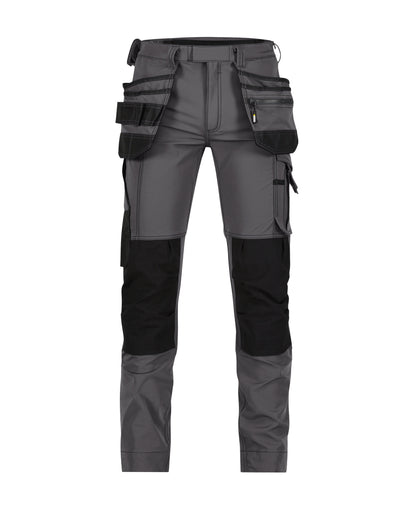 DASSY Matrix Stretch-Arbeitshose mit Holster- und Kniepolstertaschen Herren – 210 g/m² - Arbeitsklamotte