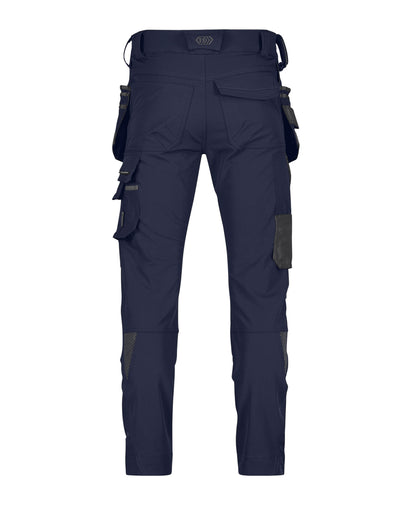 DASSY Matrix Stretch-Arbeitshose mit Holster- und Kniepolstertaschen Herren – 210 g/m² - Arbeitsklamotte