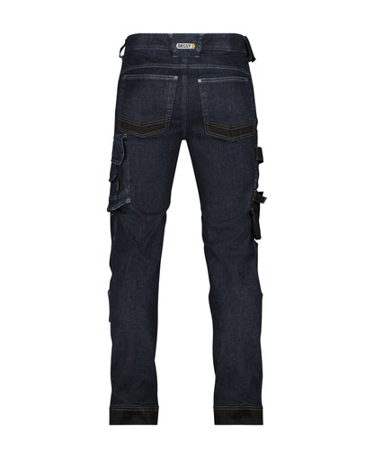 DASSY Kyoto Stretch-Arbeitsjeans mit Kniepolstertaschen - 320g/m²