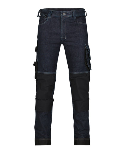 DASSY Kyoto Stretch-Arbeitsjeans mit Kniepolstertaschen - 320g/m²