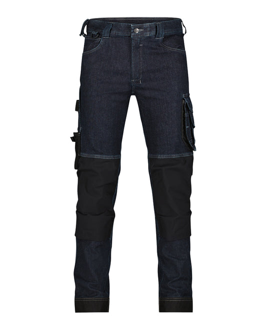 DASSY Kyoto Stretch-Arbeitsjeans mit Kniepolstertaschen - 320g/m²