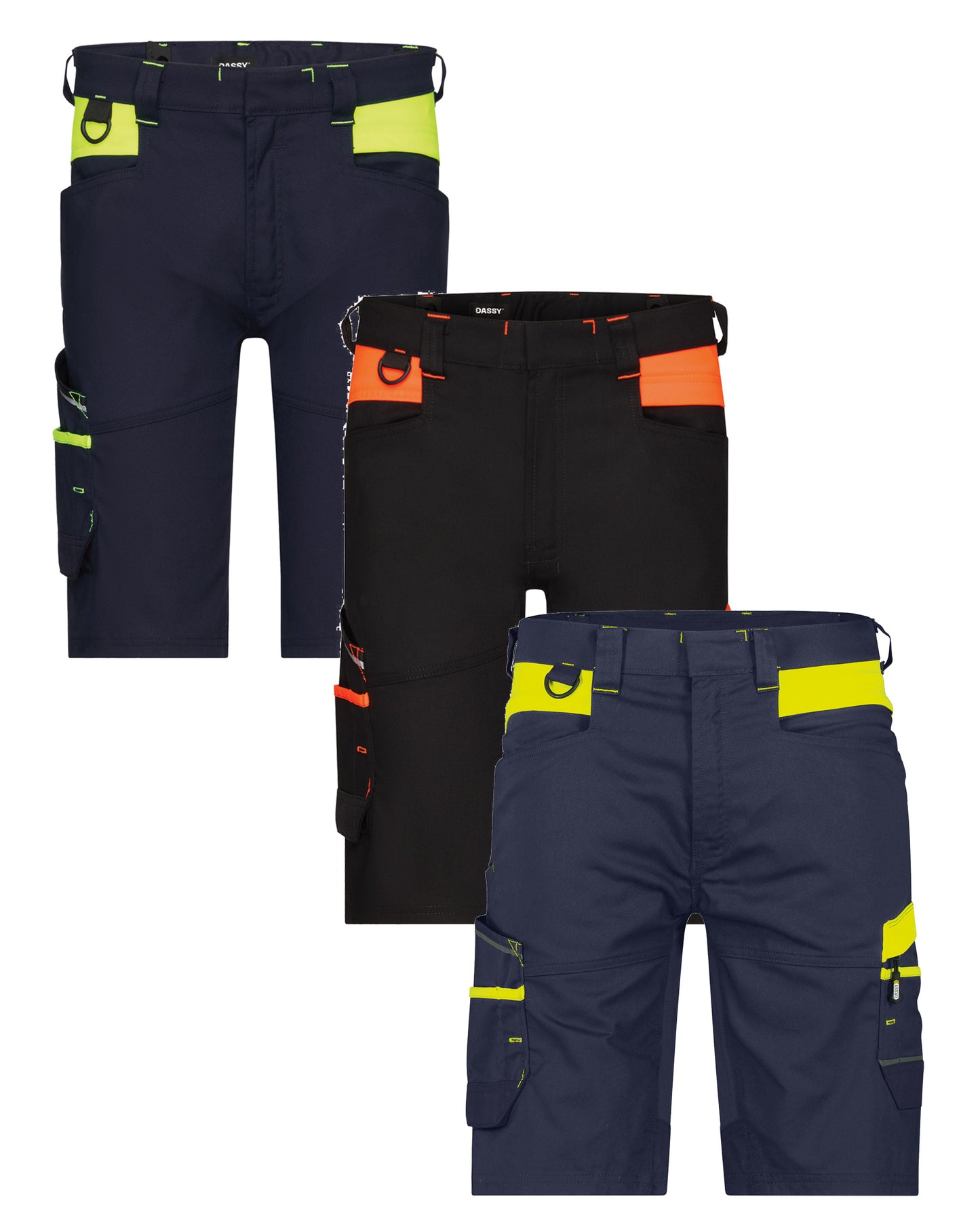 DASSY Manilla Arbeitsshorts Herren – 245 g/m²