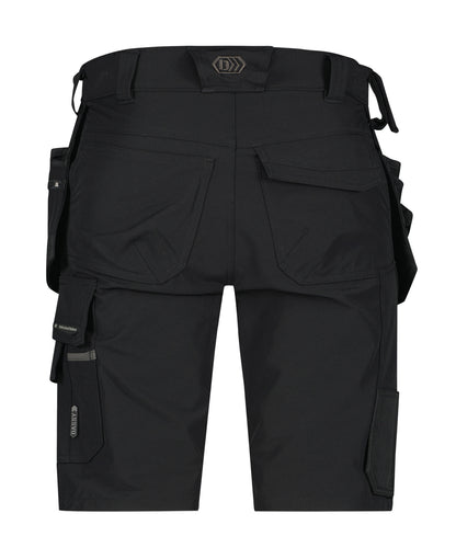 DASSY Aurax Stretch-Arbeitsshorts mit Holstertaschen Herren – 210 g/m² - Arbeitsklamotte