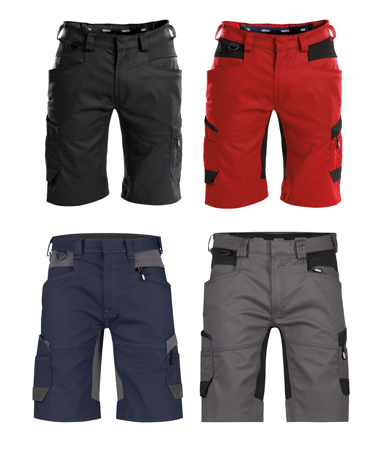 DASSY Axis Next Short mit Stretch Herren - 245 g/m²