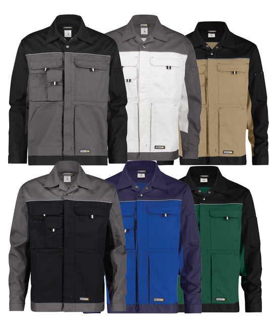 DASSY Lugano Arbeitsjacke Herren - 245 g/m² - Arbeitsklamotte