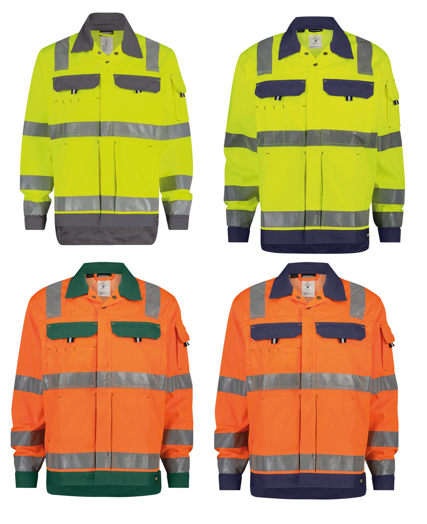 DASSY Dusseldorf Warnschutzjacke Herren – 290 g/m²