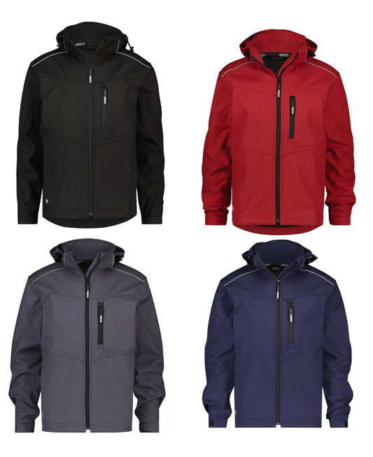 DASSY Tavira Softshelljacke Herren - 280 g/m² - Arbeitsklamotte