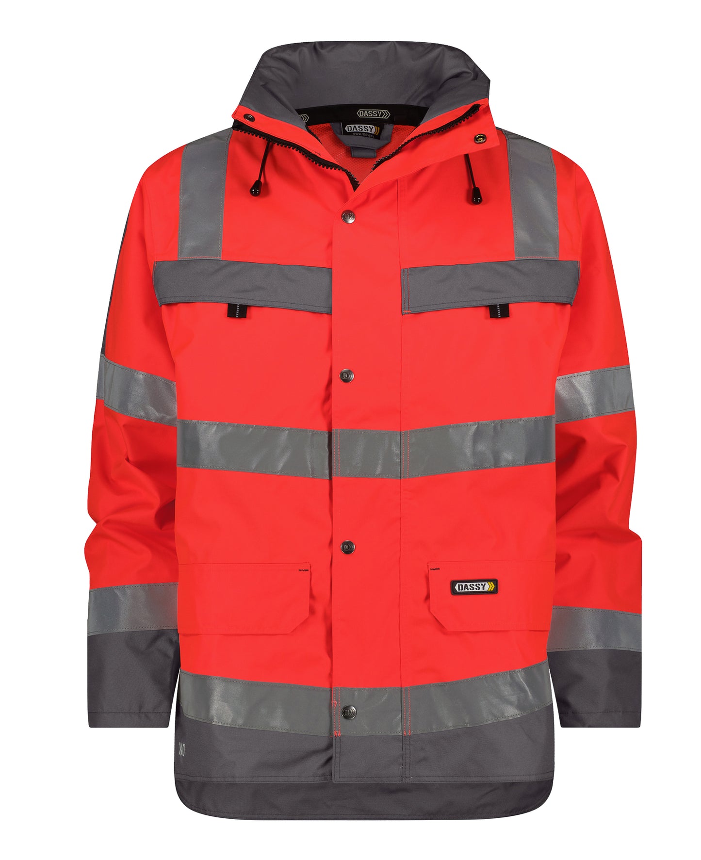 DASSY Atlantis Warnschutzparka Herren – 200 g/m²