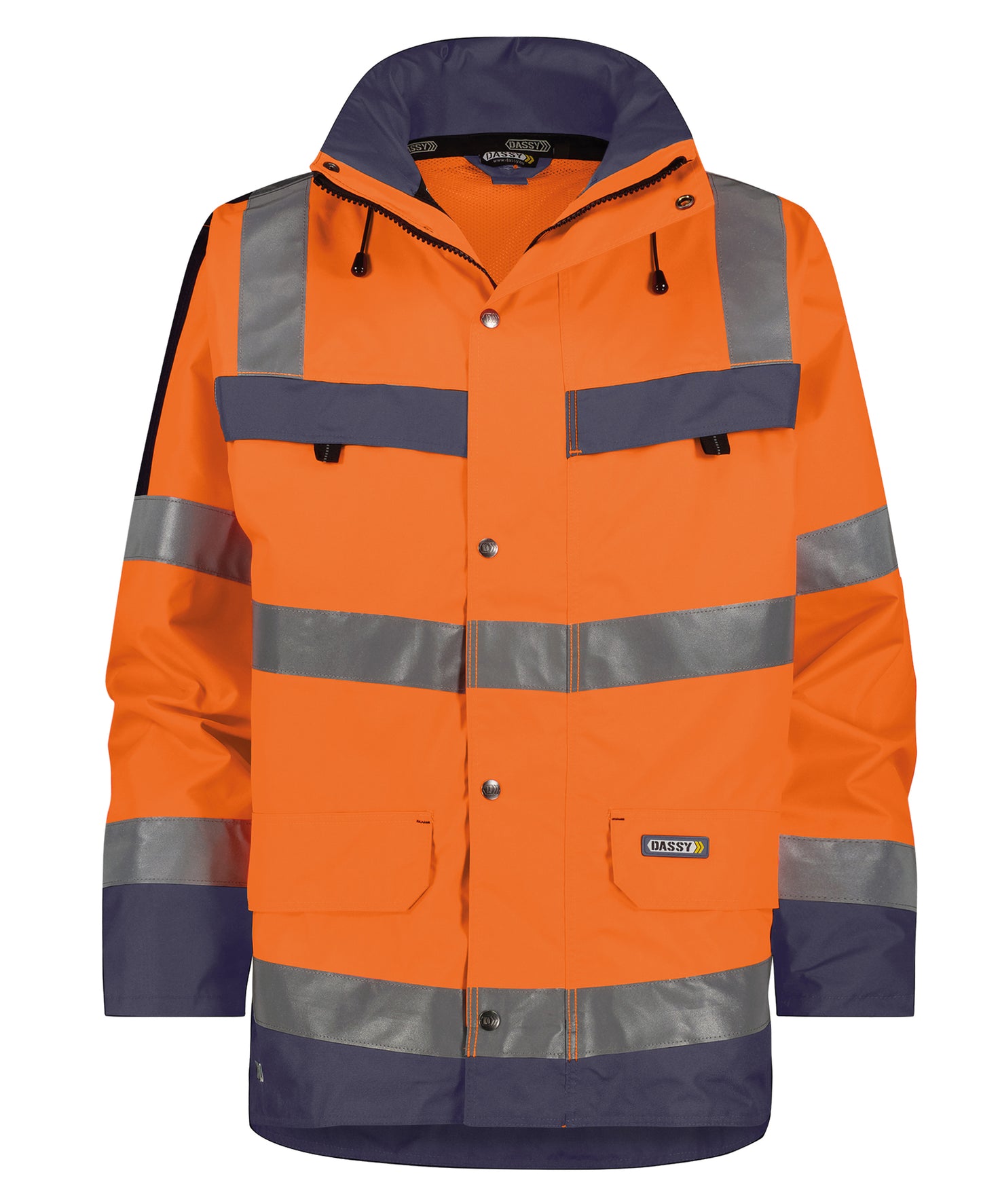 DASSY Atlantis Warnschutzparka Herren – 200 g/m²