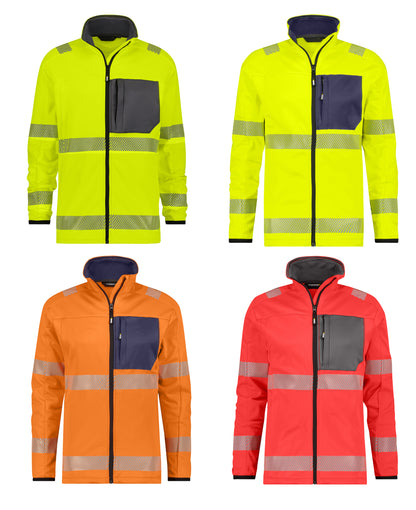 DASSY Camden Warnschutz Midlayer Herren – 260 g/m²