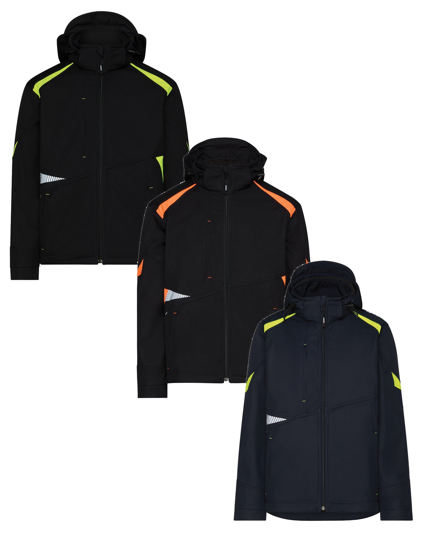 DASSY Kalama Softshell-Jacke Damen – 280 g/m²