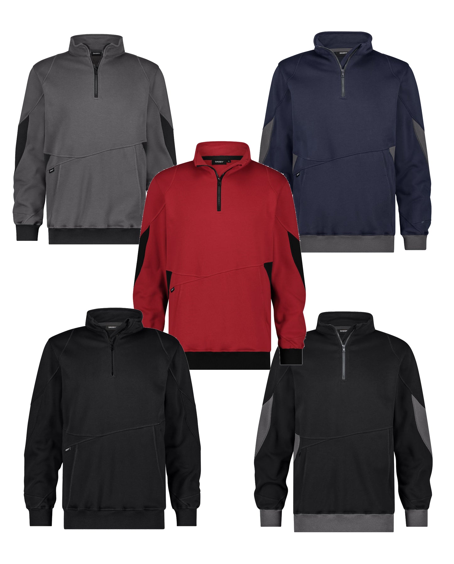 DASSY Hyrax Next Sweatshirt Herren - 290 g/m²