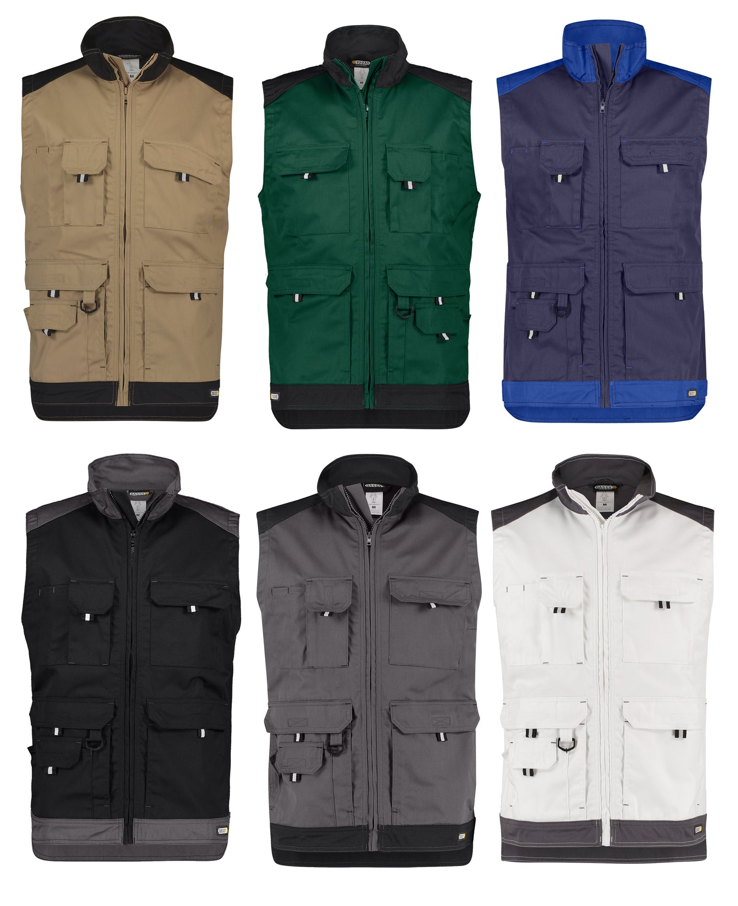 DASSY Faro Arbeitsweste Herren – 245 g/m²