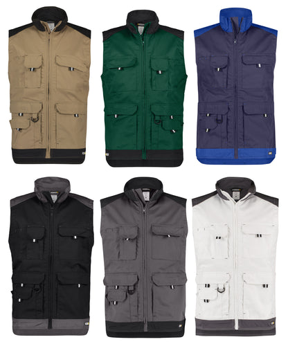 DASSY Faro Arbeitsweste Herren – 245 g/m²