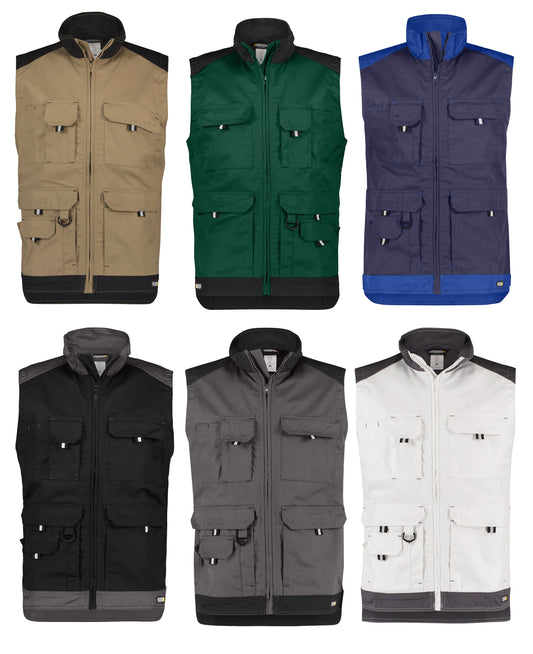 DASSY Faro Arbeitsweste Herren – 245 g/m²