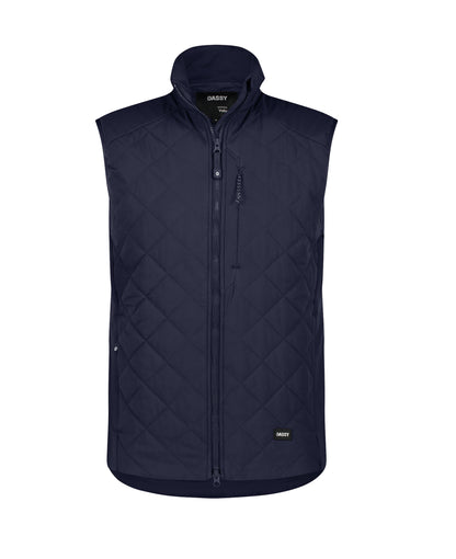 DASSY Yala isolierte Winterweste Arbeitsshorts Herren – 125 g/m² - Arbeitsklamotte