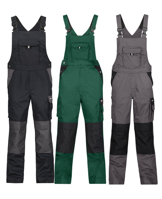 DASSY Versailles Latzhose mit Kniepolstertaschen Herren - 245 g/m² - Arbeitsklamotte