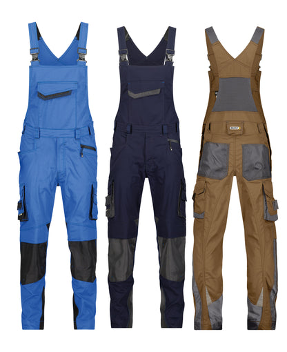 DASSY Voltic Latzhose mit Kniepolstertaschen Herren - 250 g/m²