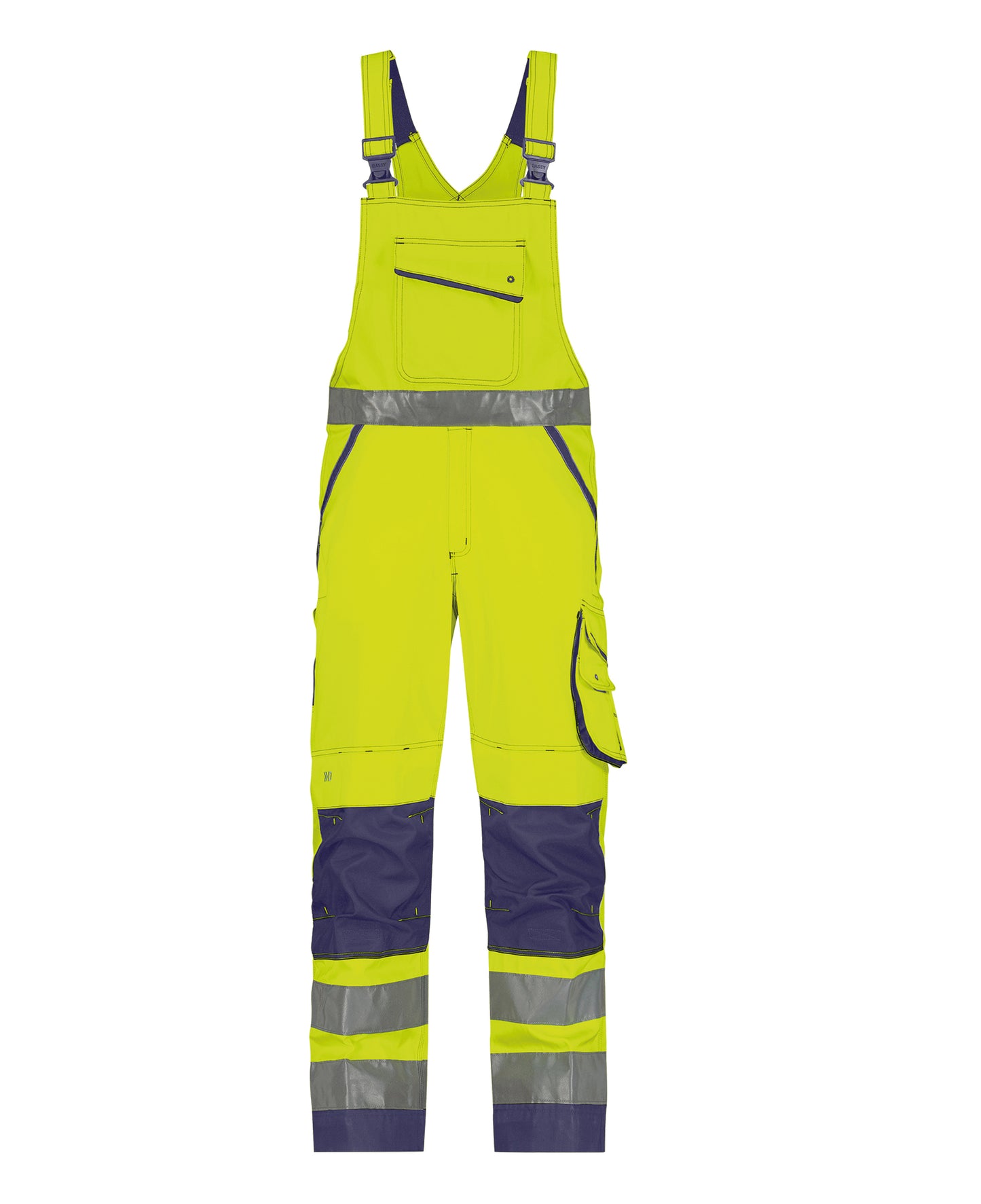 DASSY Malmedy Warnschutz-Latzhose Herren – 290 g/m²