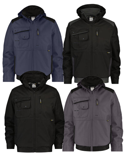 DASSY Austin Canvas Winterjacke Herren – 240 g/m² - Arbeitsklamotte