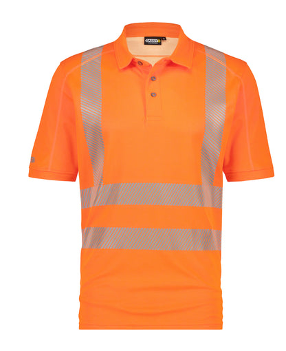 DASSY Brandon Warnschutz Poloshirt mit UV-Schutz Herren – 170 g/m²