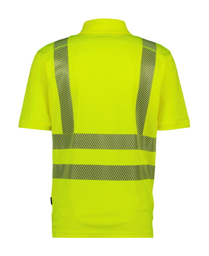 DASSY Brandon Warnschutz Poloshirt mit UV-Schutz Herren – 170 g/m²