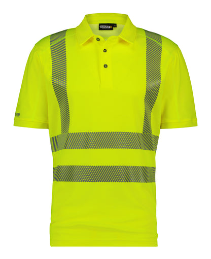 DASSY Brandon Warnschutz Poloshirt mit UV-Schutz Herren – 170 g/m²