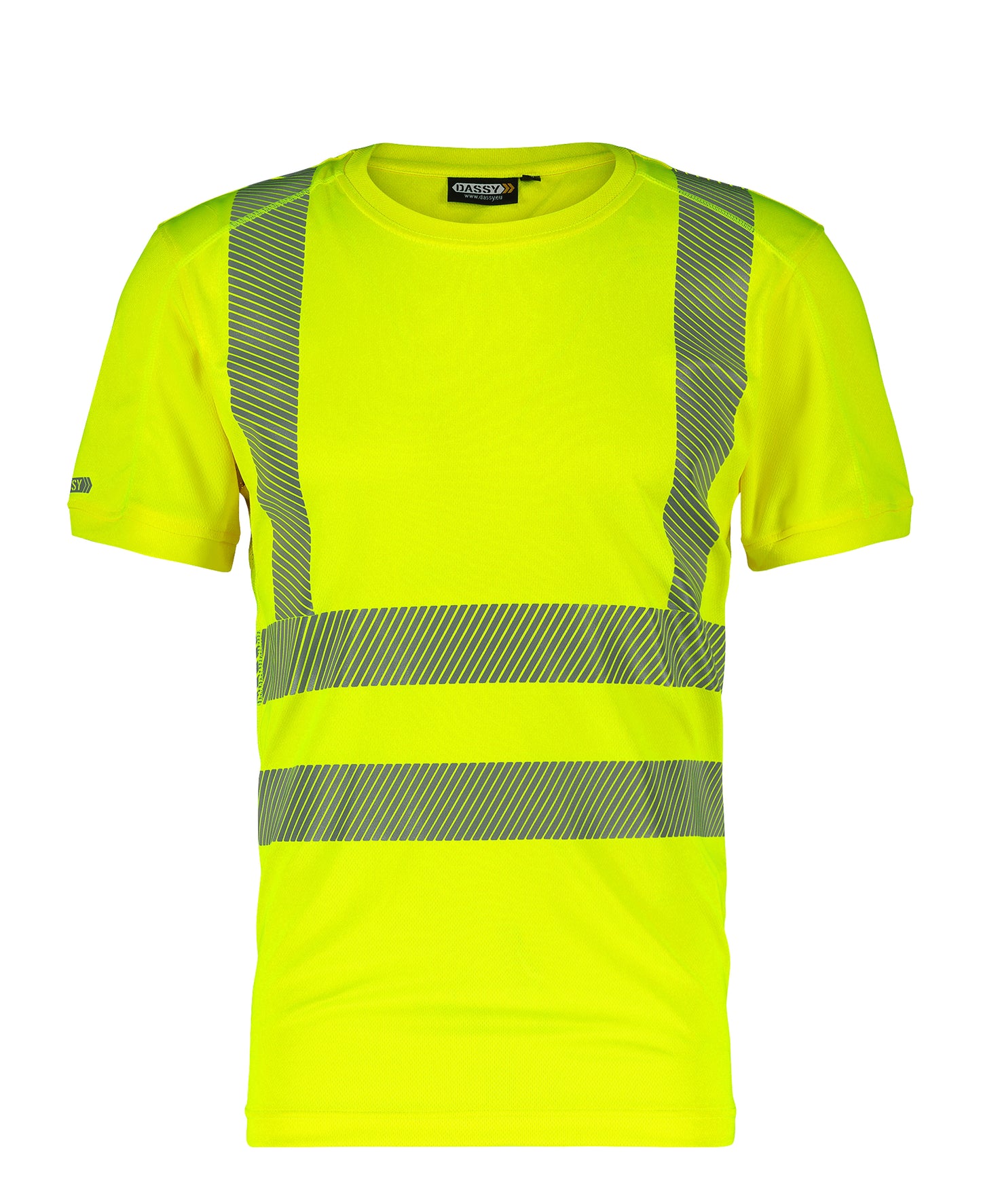 DASSY Carter Warnschutz T-Shirt mit UV-Schutz Herren – 150 g/m²