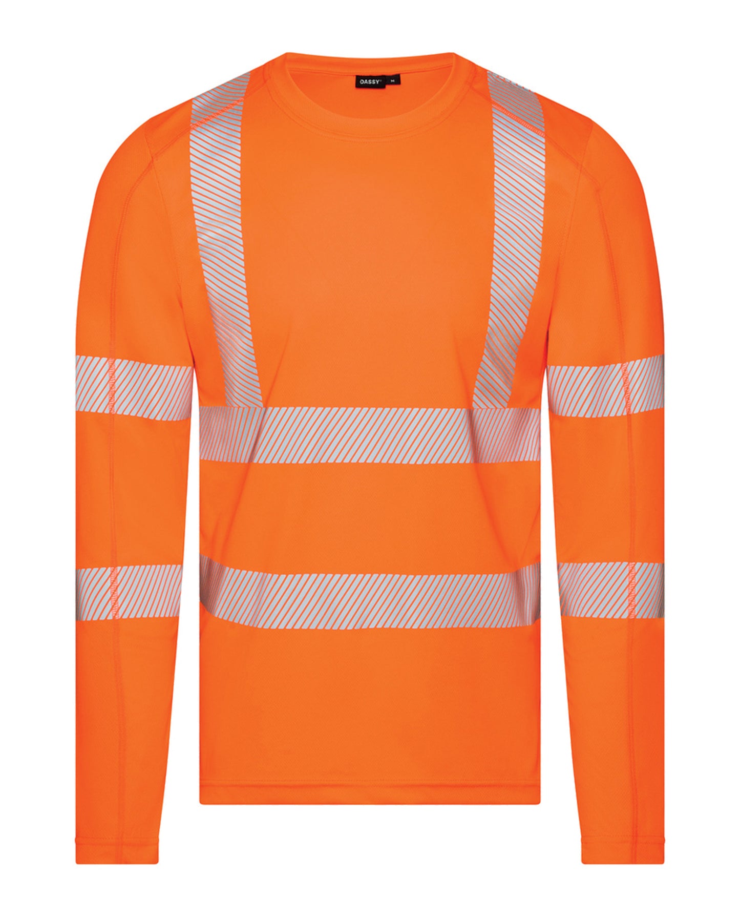 DASSY Carterville Warnschutz UV T-Shirt mit langen Ärmeln Herren – 150 g/m²