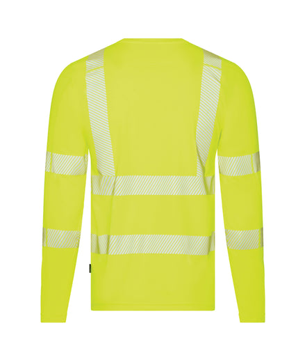 DASSY Carterville Warnschutz UV T-Shirt mit langen Ärmeln Herren – 150 g/m²