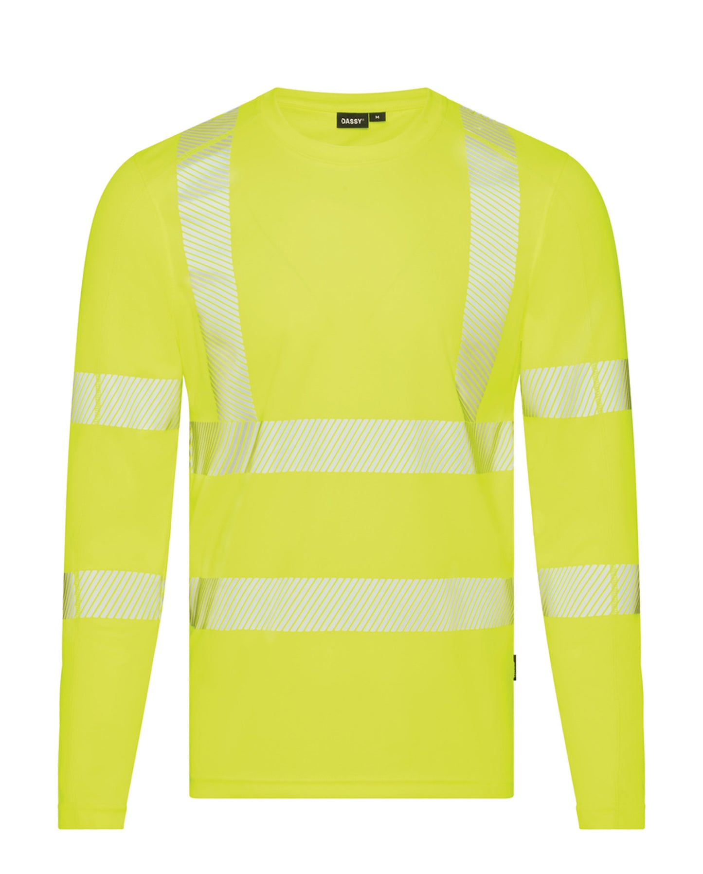 DASSY Carterville Warnschutz UV T-Shirt mit langen Ärmeln Herren – 150 g/m²