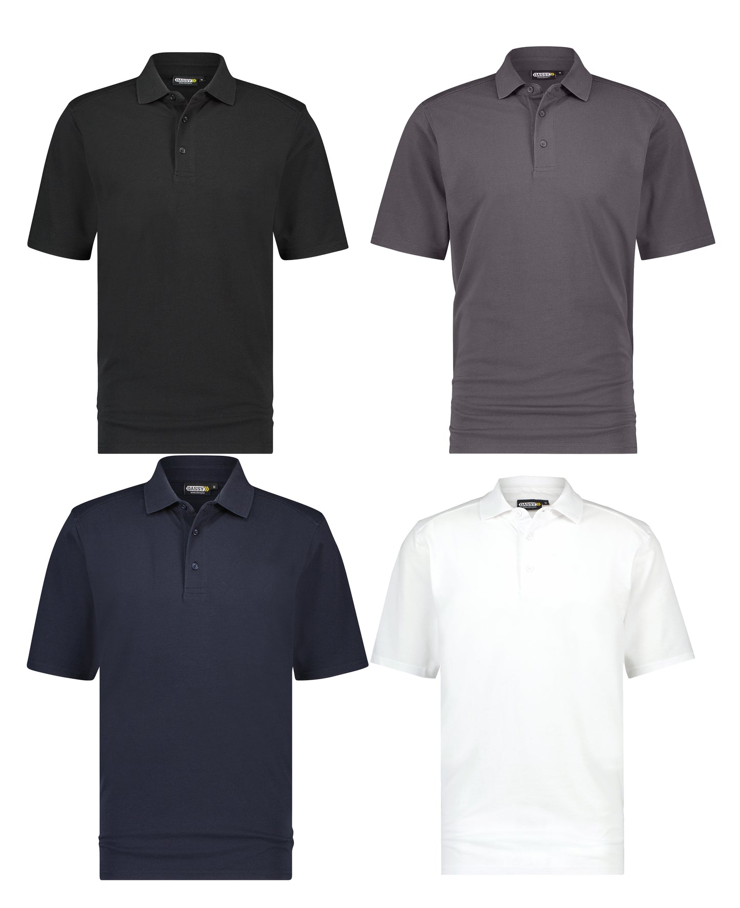 DASSY Hugo Poloshirt Herren – 220 g/m²