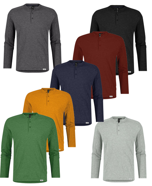 DASSY Serengeti Longsleeve Herren - 163 g/m² - Arbeitsklamotte