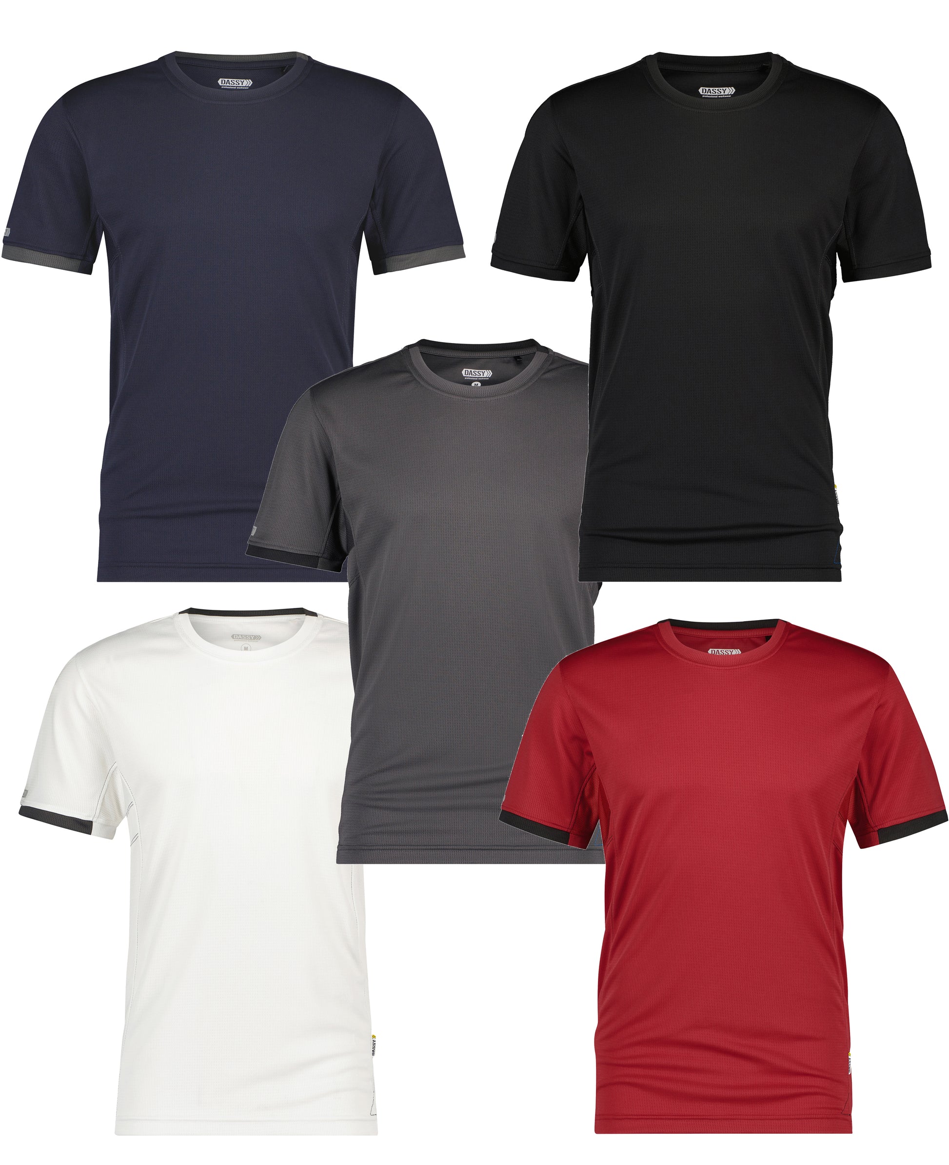 DASSY Nexus Next T-Shirt Herren - 140 g/m² - Arbeitsklamotte