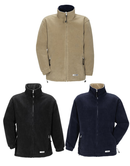 Planam Stream wasserabweisende Fleecejacke Herren (034) - Arbeitsklamotte