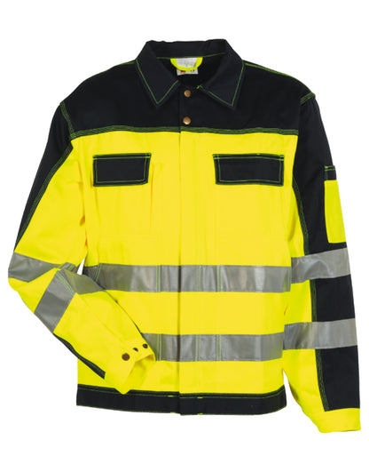 Planam Warnschutz Bundjacke 2-farbig - 290 g/m²