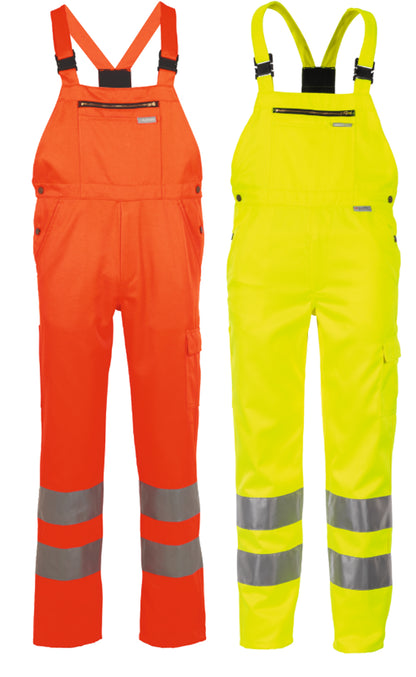 Planam Warnschutz Latzhose Herren – 290 g/m² - Arbeitsklamotte