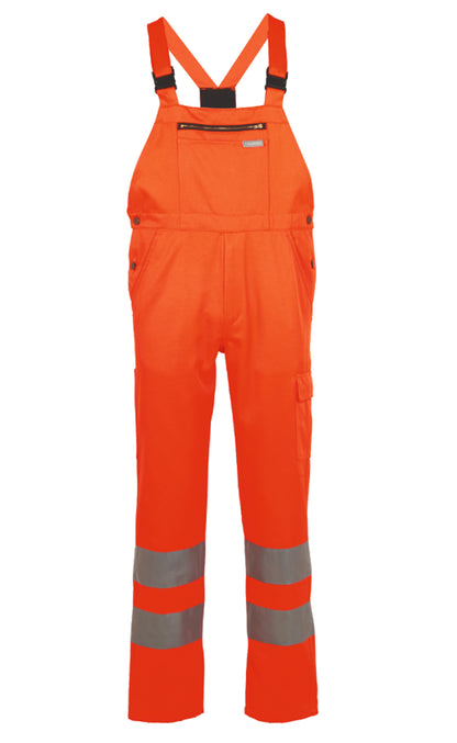 Planam Warnschutz Latzhose Herren – 290 g/m² - Arbeitsklamotte