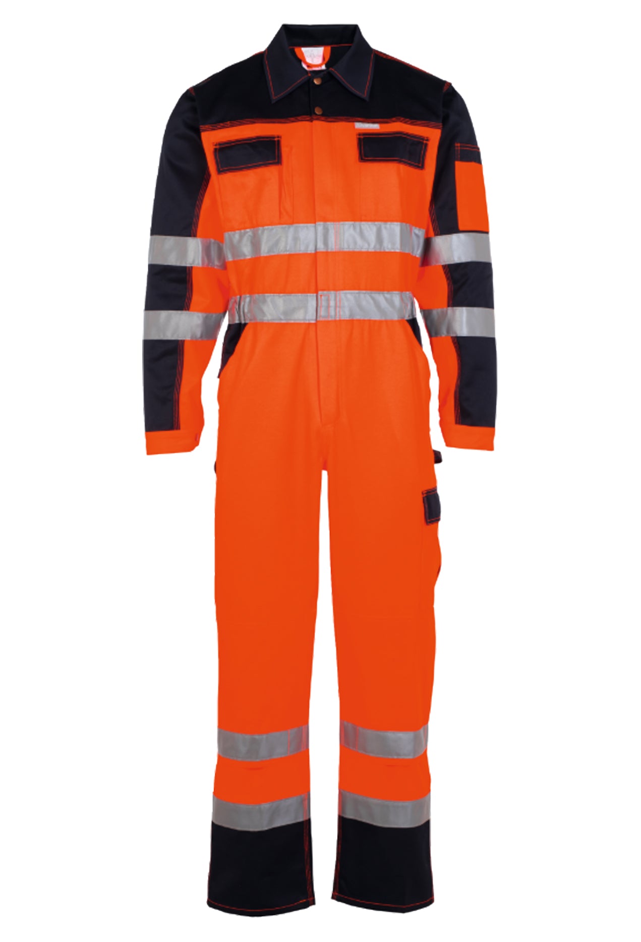 Planam Warnschutz Rallyekombi 2-farbig Herren – 290 g/m² - Arbeitsklamotte