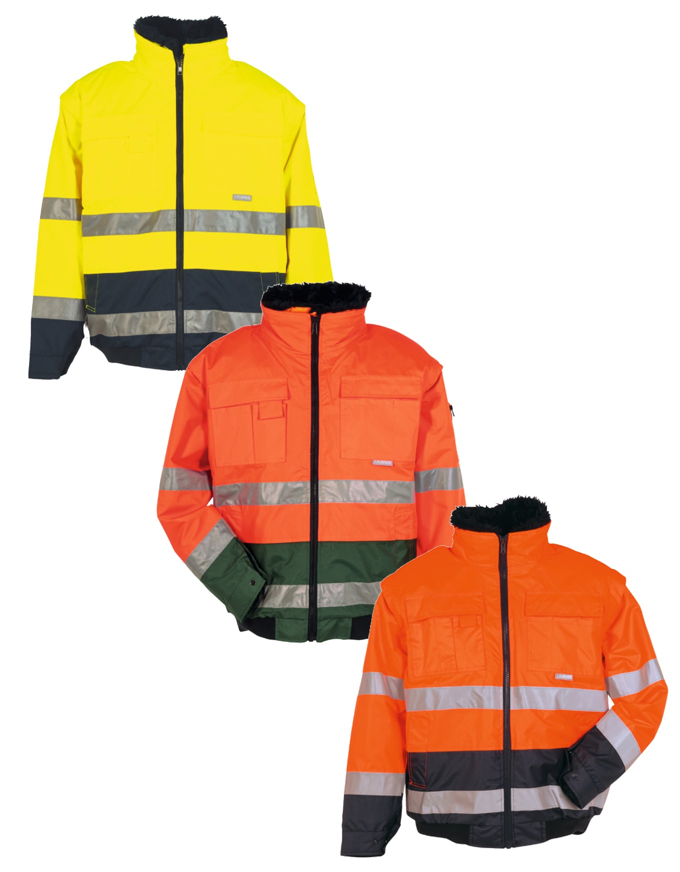 Planam Warnwetterschutz Comfortjacke Herren - Arbeitsklamotte