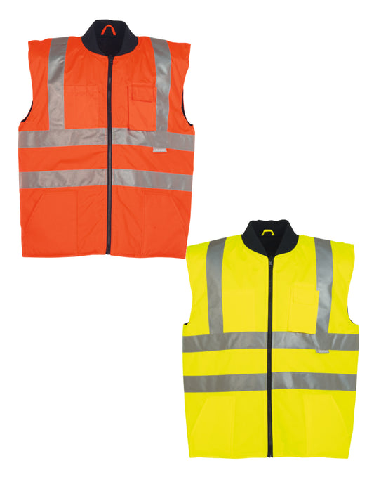 Planam Warnwetterschutz Winterweste Herren - Arbeitsklamotte